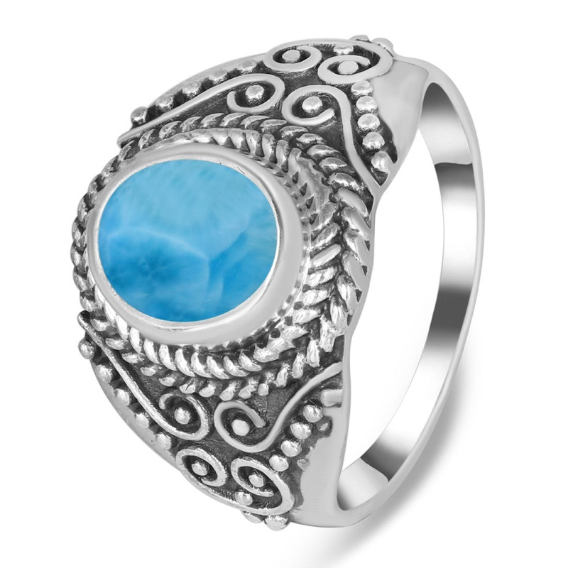 Larimar Ring
