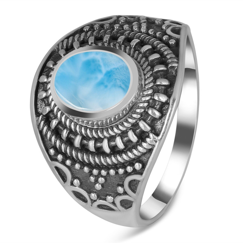 Larimar Ring
