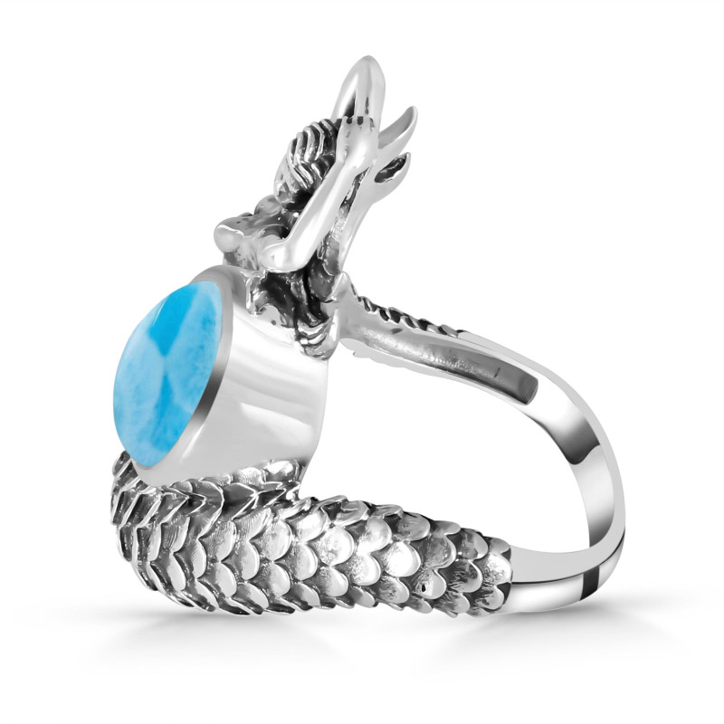 Larimar Mermaid Ring