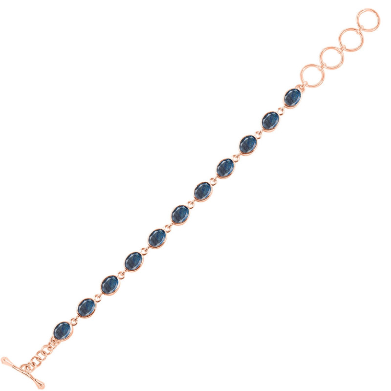 Labradorite Bracelet LBD-RDB-114-CUT.