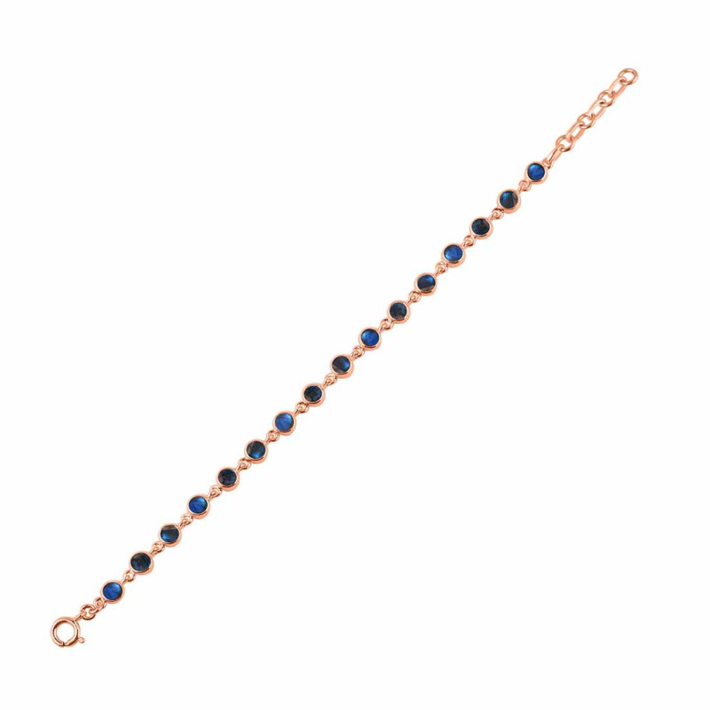 Labradorite Bracelet LBD-RDB-118-CAB.