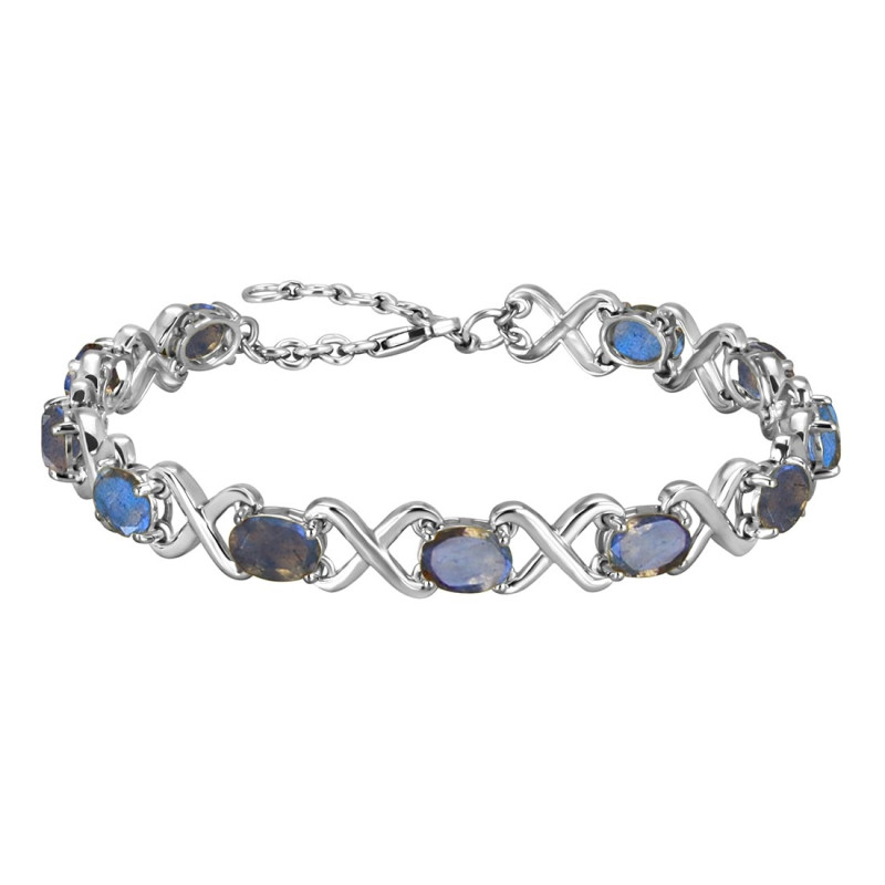 Labradorite Bracelet LBD-RDB-1-A.