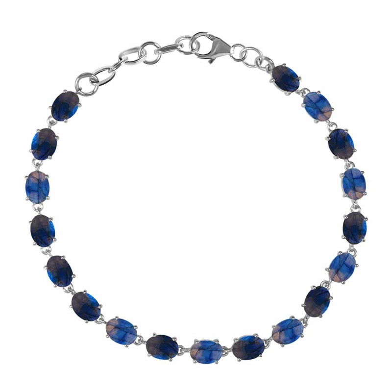 Labradorite Bracelet LBD-RDB-69-CAB.