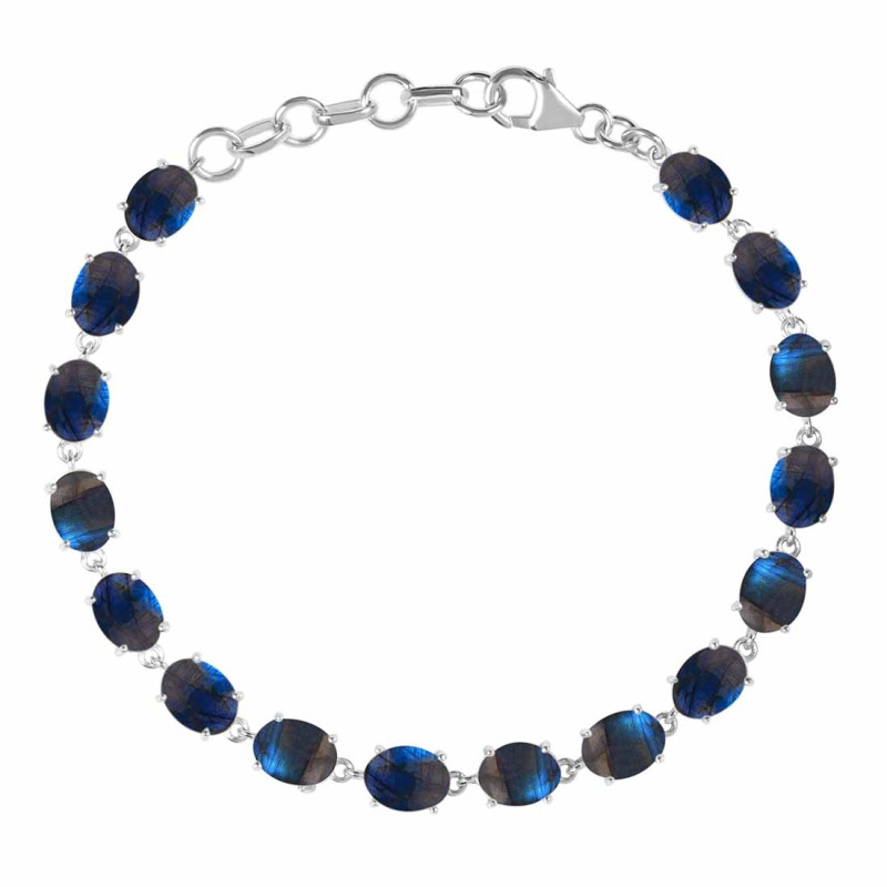Labradorite Bracelet LBD-RDB-72-CAB.