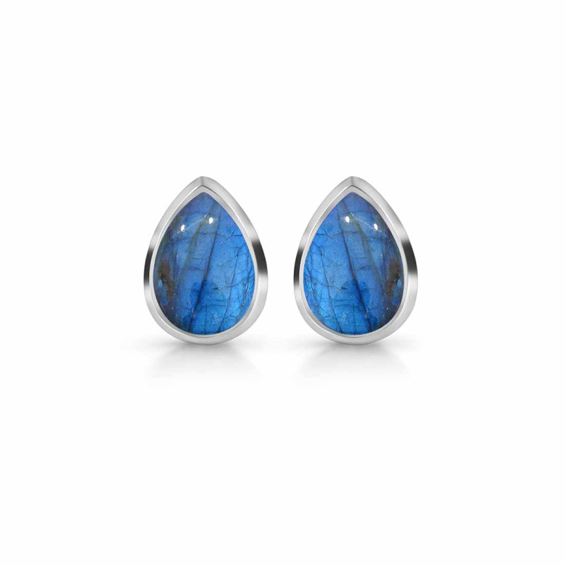 Labradorite Stud Earring LBD-RDE-1110.