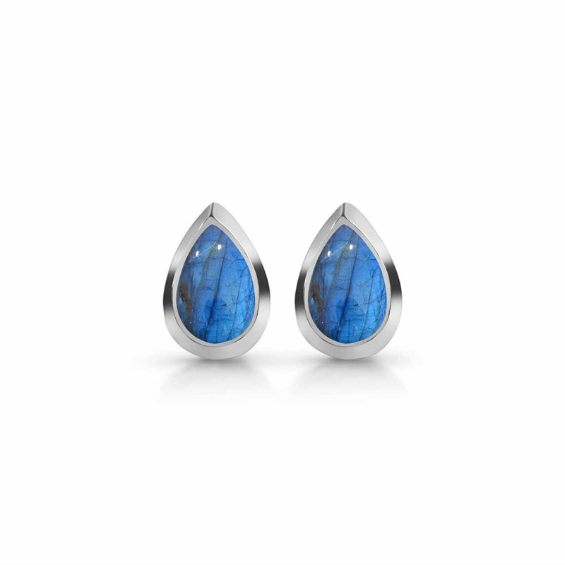 Labradorite Stud Earring LBD-RDE-1111.