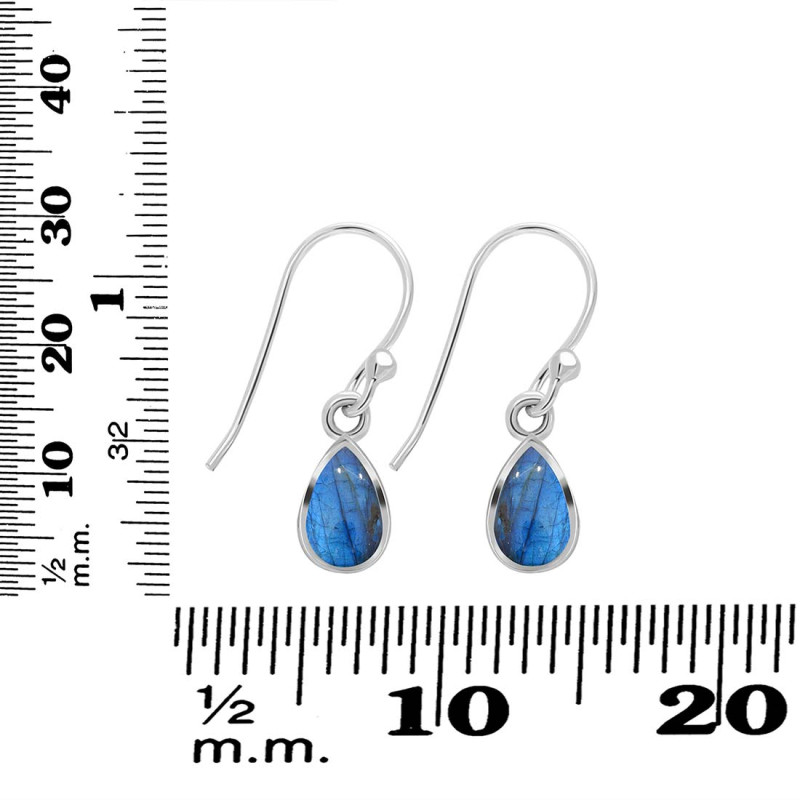 Labradorite Earring LBD-RDE-1117.