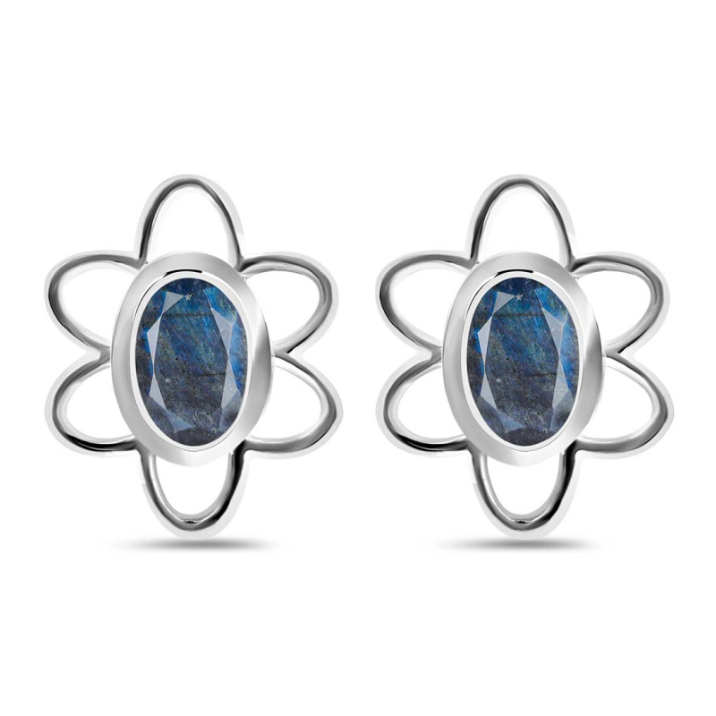 Labradorite Stud Earring LBD-RDE-12.