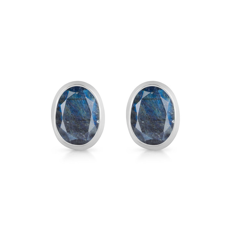 Labradorite Stud Earring LBD-RDE-1374.