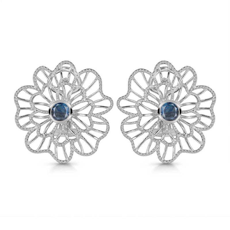 Labradorite Stud Earring LBD-RDE-60.