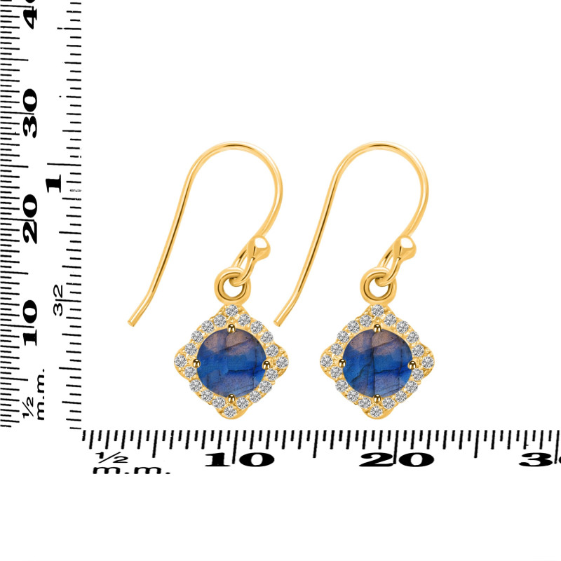 Labradorite Jewelry Set  LBD-RDB-66-RDN-74-RDE-692.