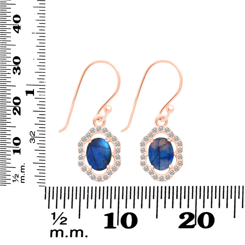 Labradorite Jewelry Set  LBD-RDB-68-RDN-78-RDE-694.