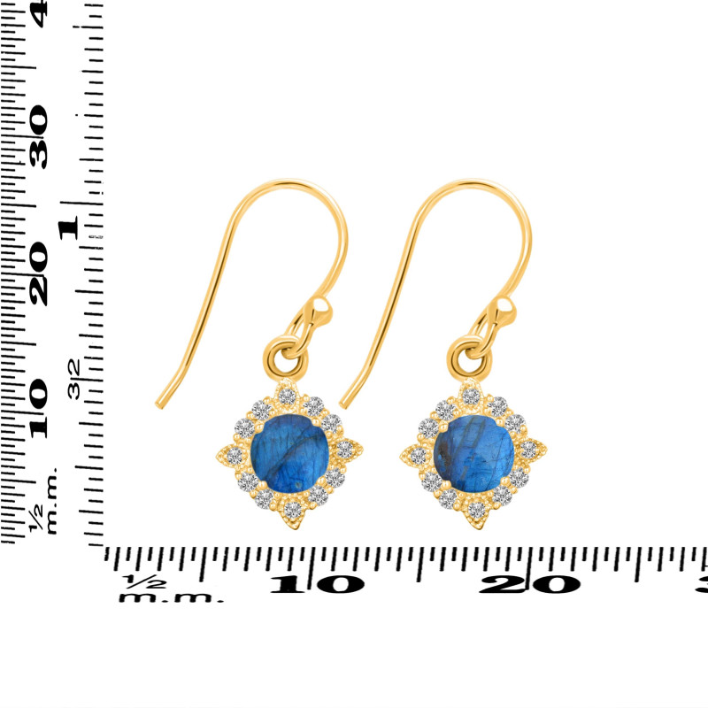 Labradorite Jewelry Set  LBD-RDB-67-RDN-77-RDE-695.