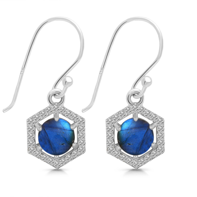 Labradorite Jewelry Set  LBD-RDB-83-RDN-69-RDE-701.
