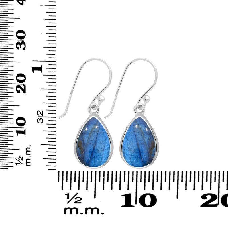 Labradorite Earring LBD-RDE-728.