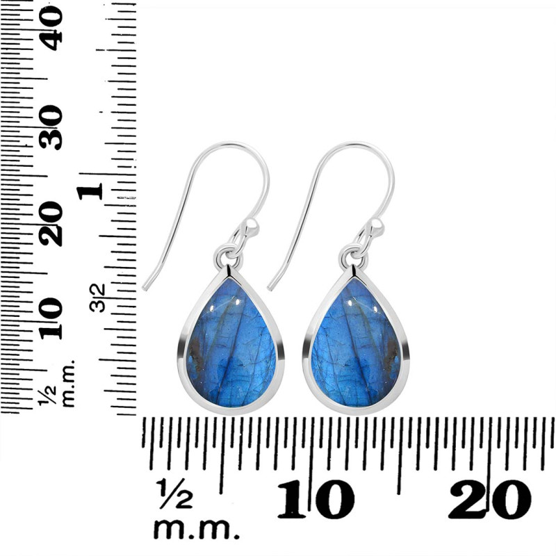 Labradorite Earring LBD-RDE-731.