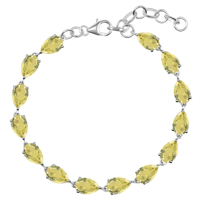 Lemon Quartz Bracelet LEM-RDB-107.