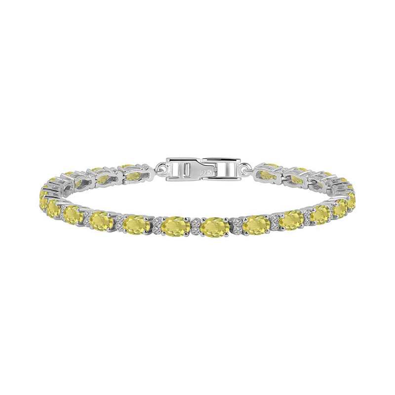 Lemon Quartz Bracelet LEM-RDB-109.