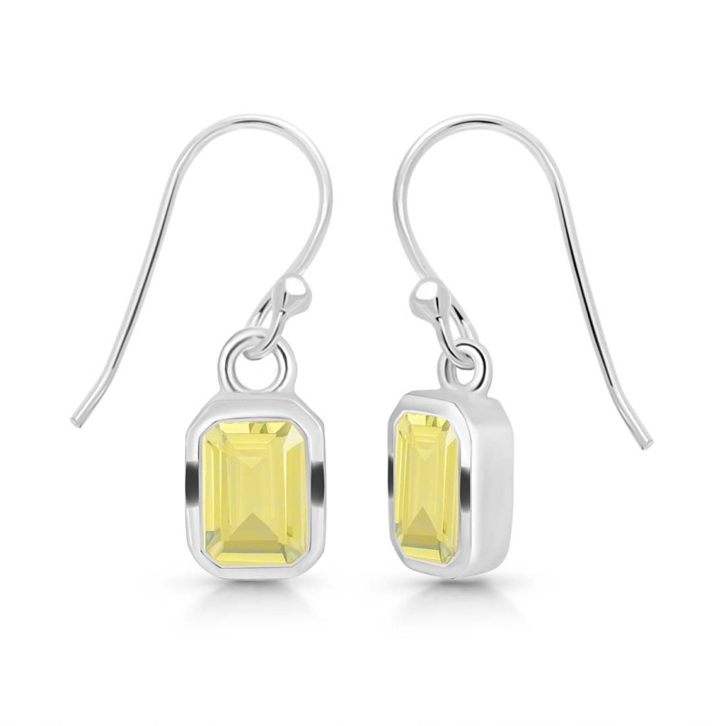 Lemon Quartz  Earring