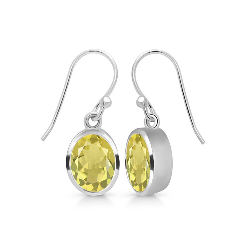 Lemon Quartz  Earring