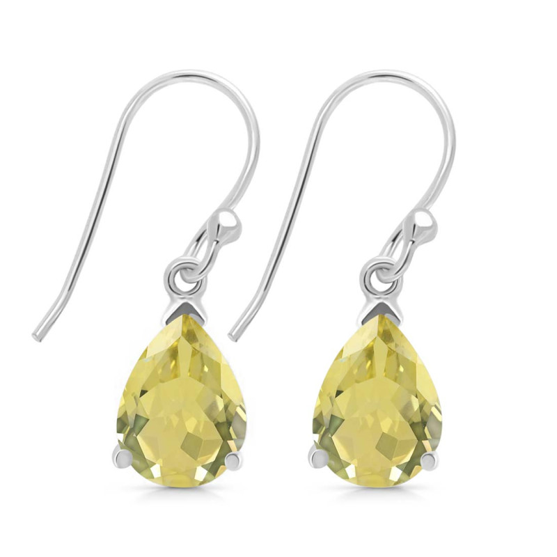 Lemon Quartz Earring LEM-RDE-677.