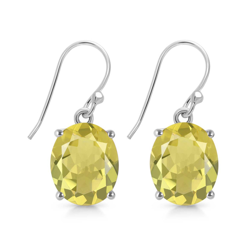 Lemon Quartz Earring LEM-RDE-868.
