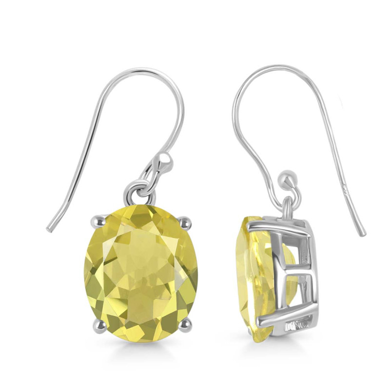 Lemon Quartz Earring