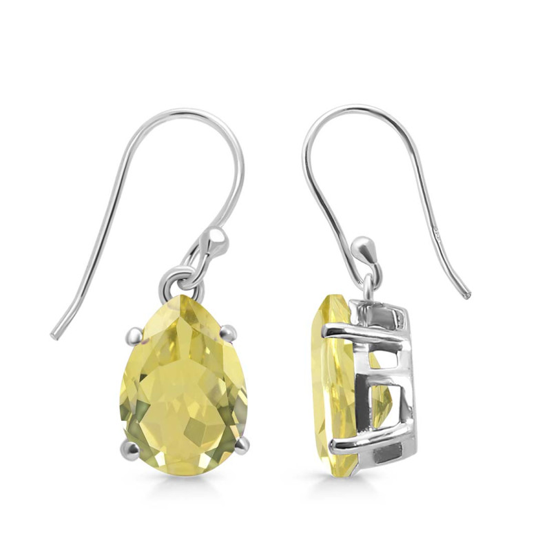 Lemon Quartz Earring