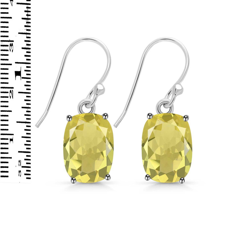 Lemon Quartz Earring LEM-RDE-978.
