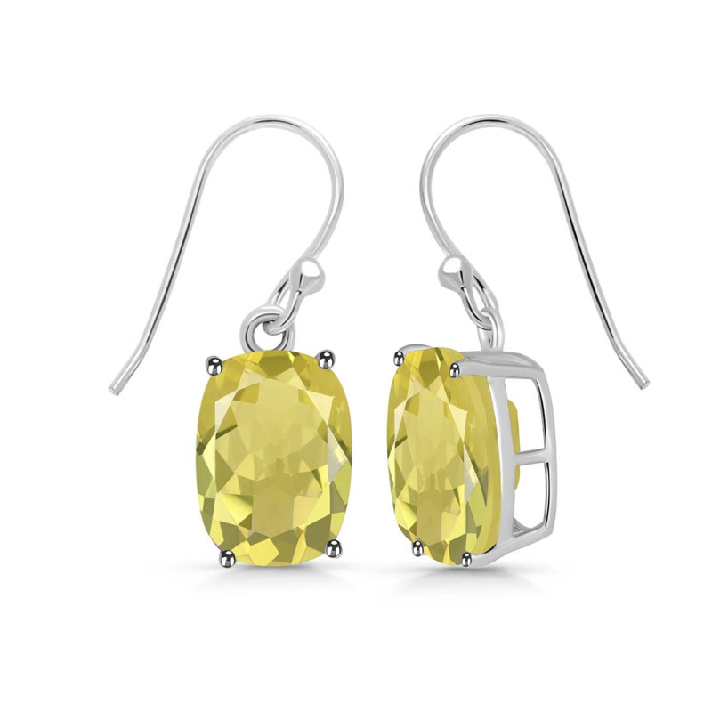 Lemon Quartz Earring