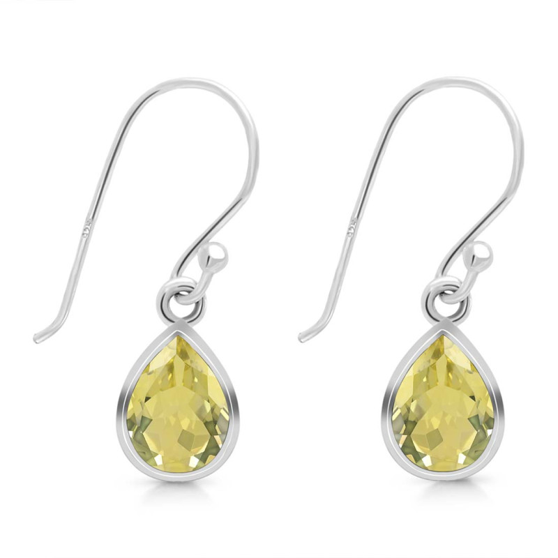 Lemon Quartz Earring LEM-RDE-996.
