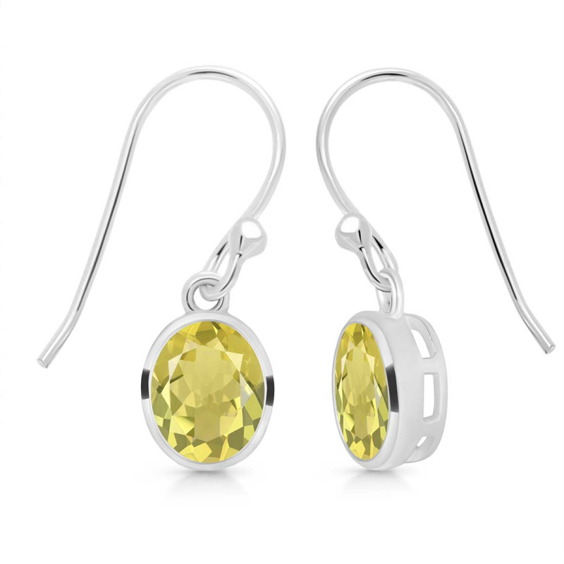 Lemon Quartz  Earring