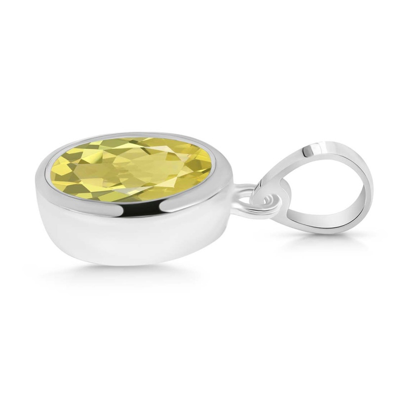 Lemon Quartz Pendant
