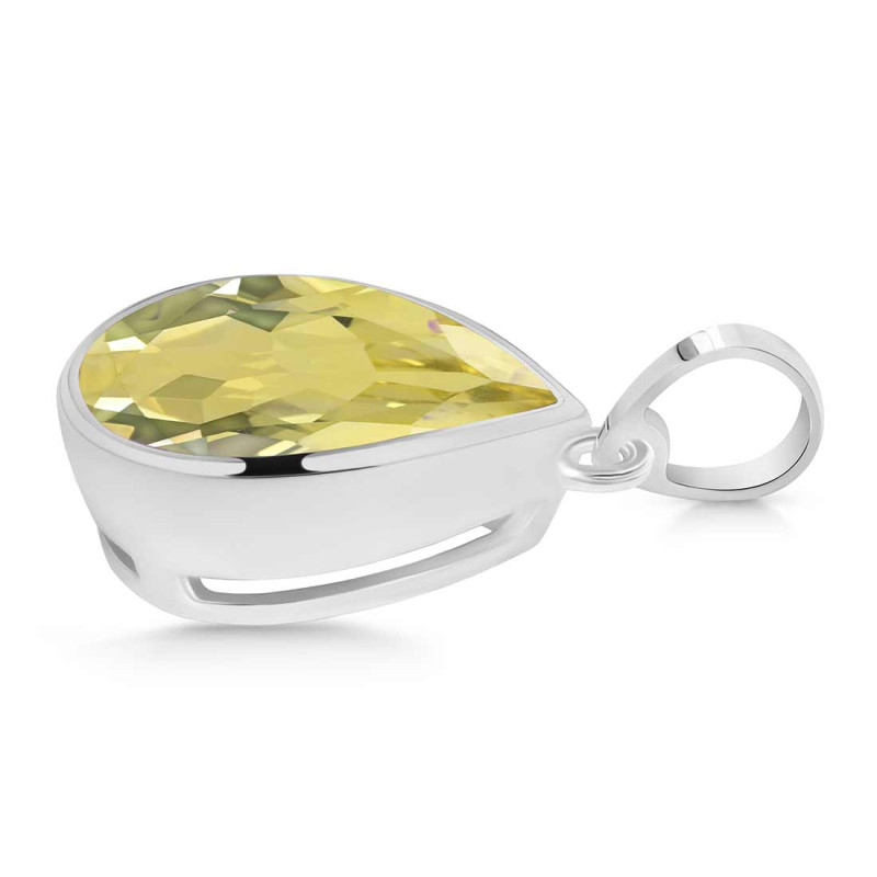 Lemon Quartz Pendant