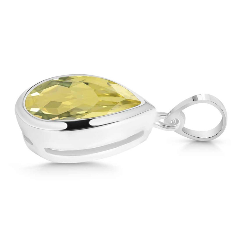 Lemon Quartz Pendant