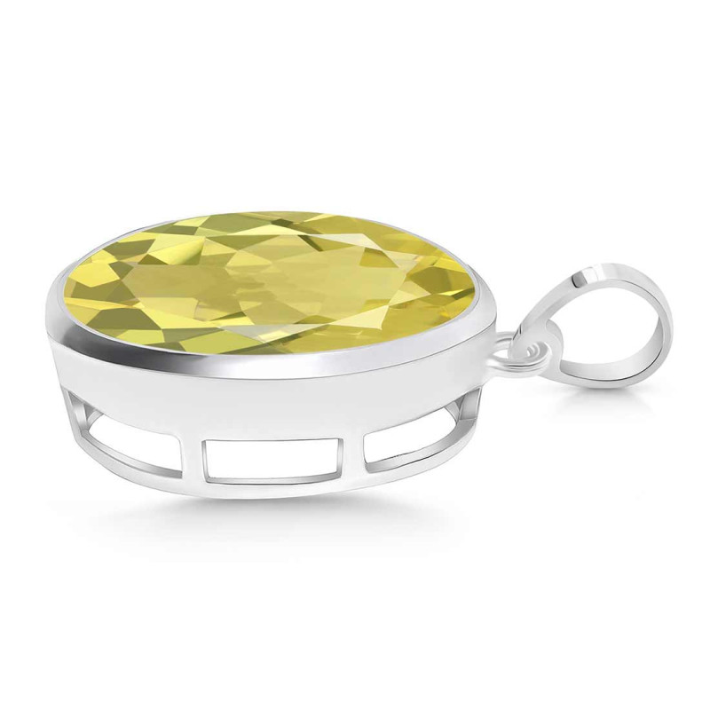 Lemon Quartz Pendant