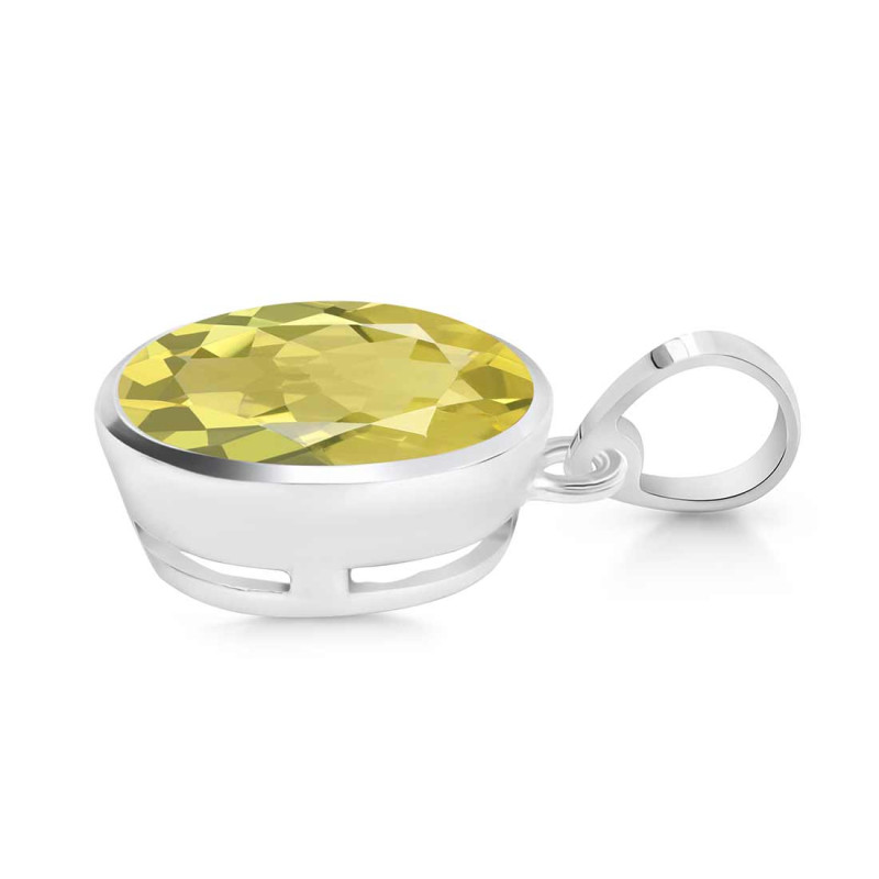 Lemon Quartz Pendant