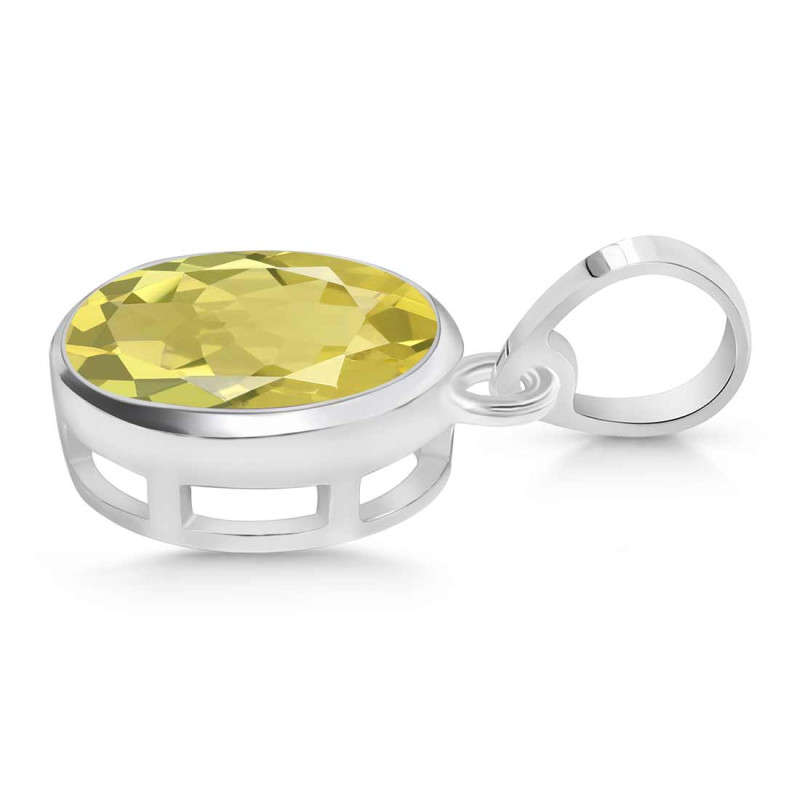 Lemon Quartz Pendant