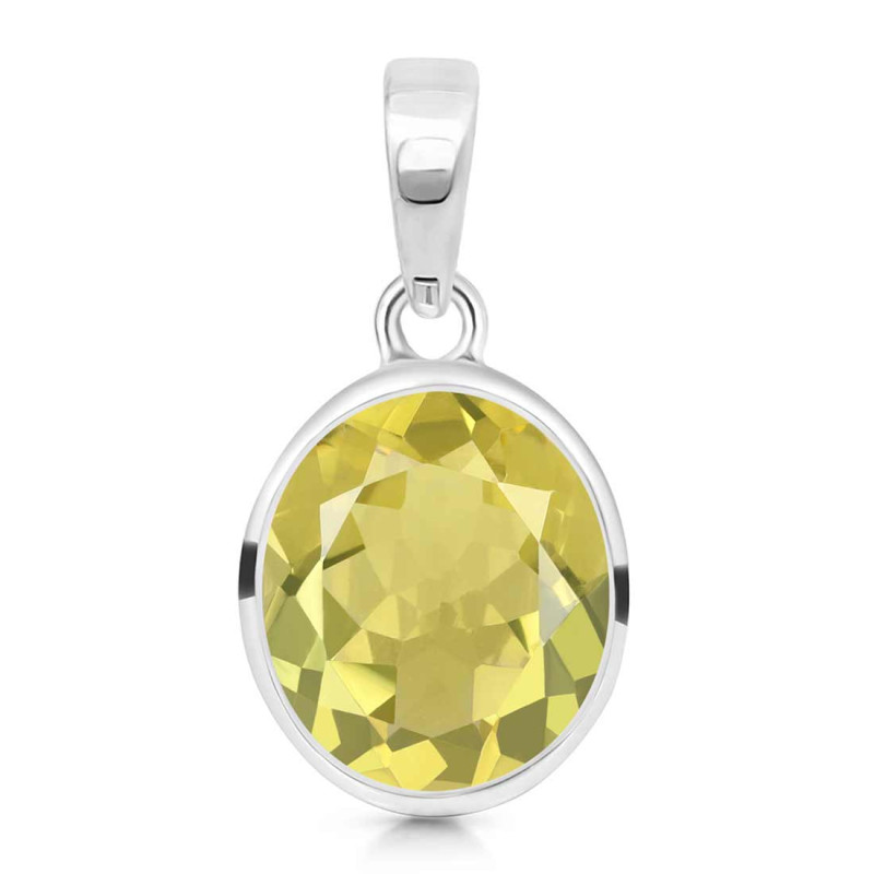 Lemon Quartz Pendant LEM-RDP-737.