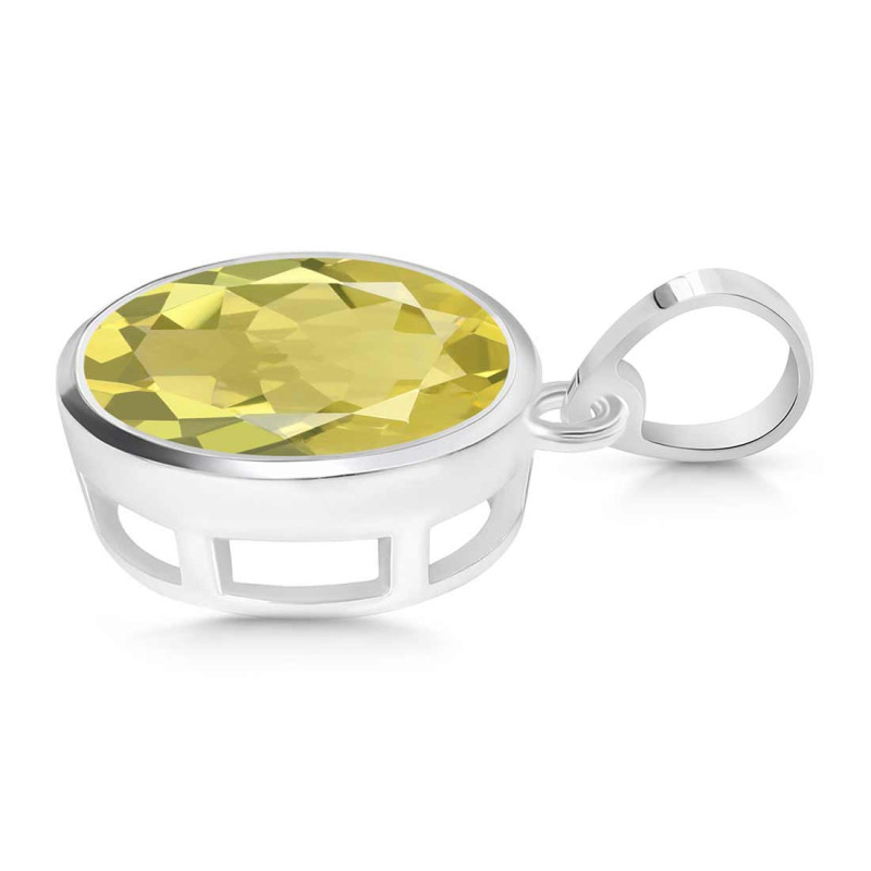 Lemon Quartz Pendant