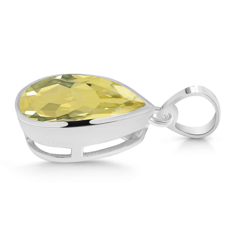 Lemon Quartz Pendant