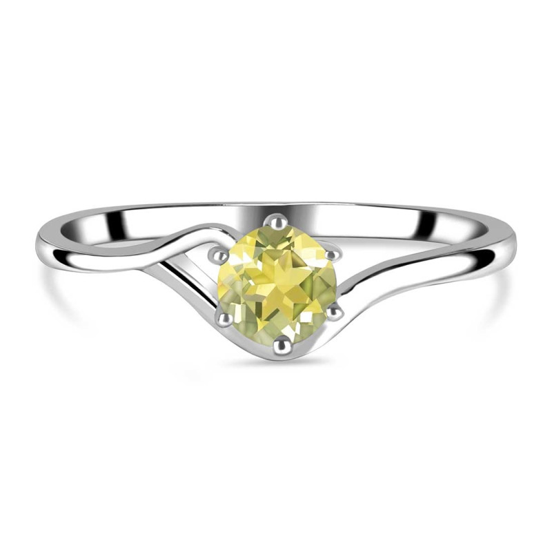 Lemon Quartz Ring LEM-RDR-4.