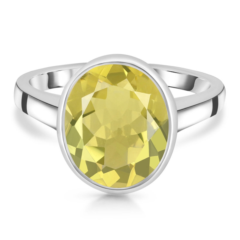 Lemon Quartz Ring LEM-RDR-1806.