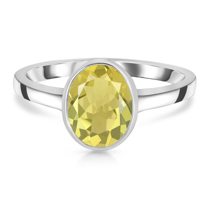 Lemon Quartz Ring LEM-RDR-1882.