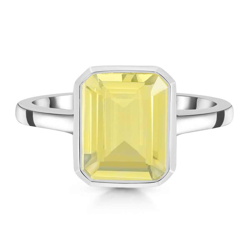 Lemon Quartz Ring LEM-RDR-1926.