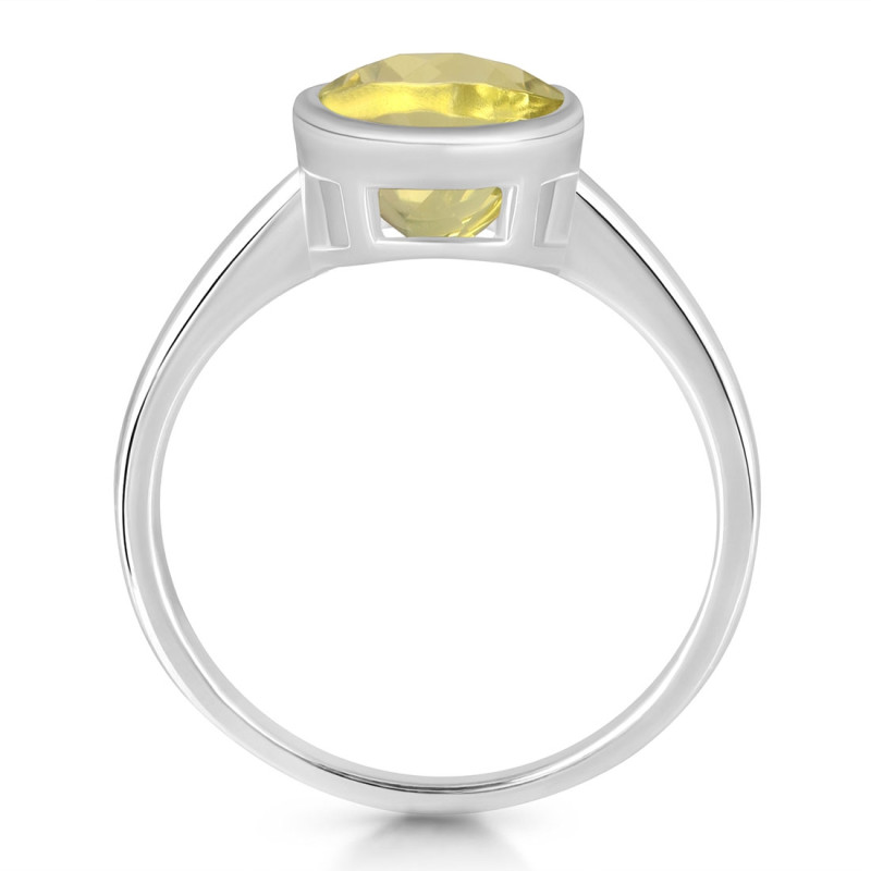 Lemon Quartz Ring LEM-RDR-2764.