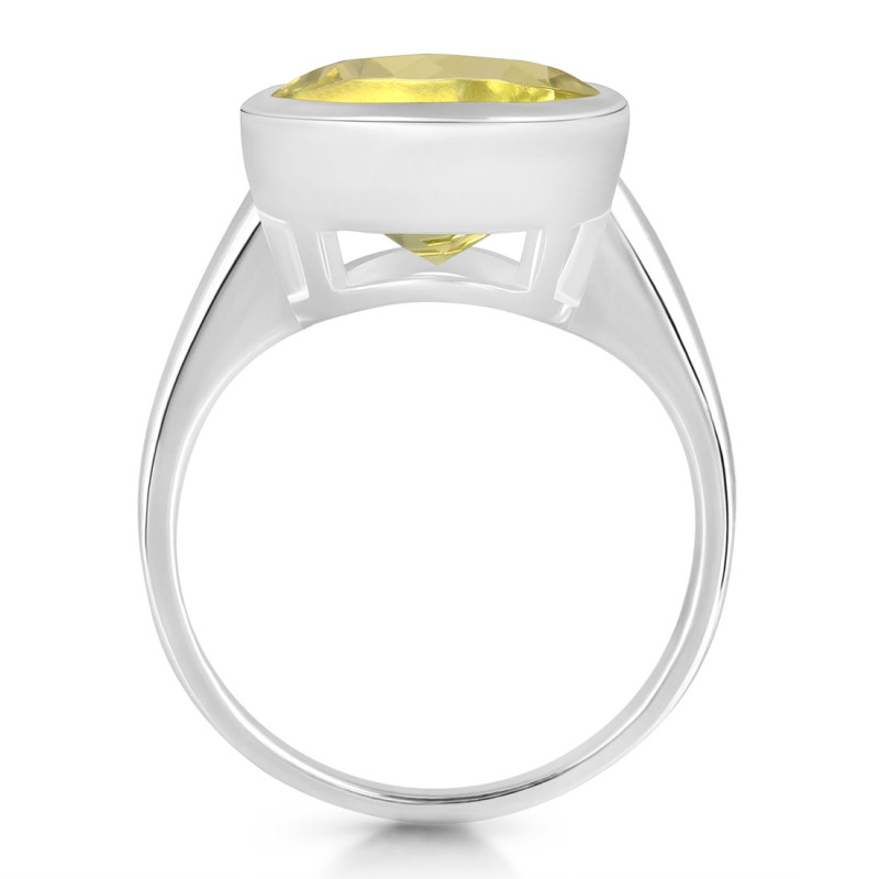 Lemon Quartz Ring LEM-RDR-2855.