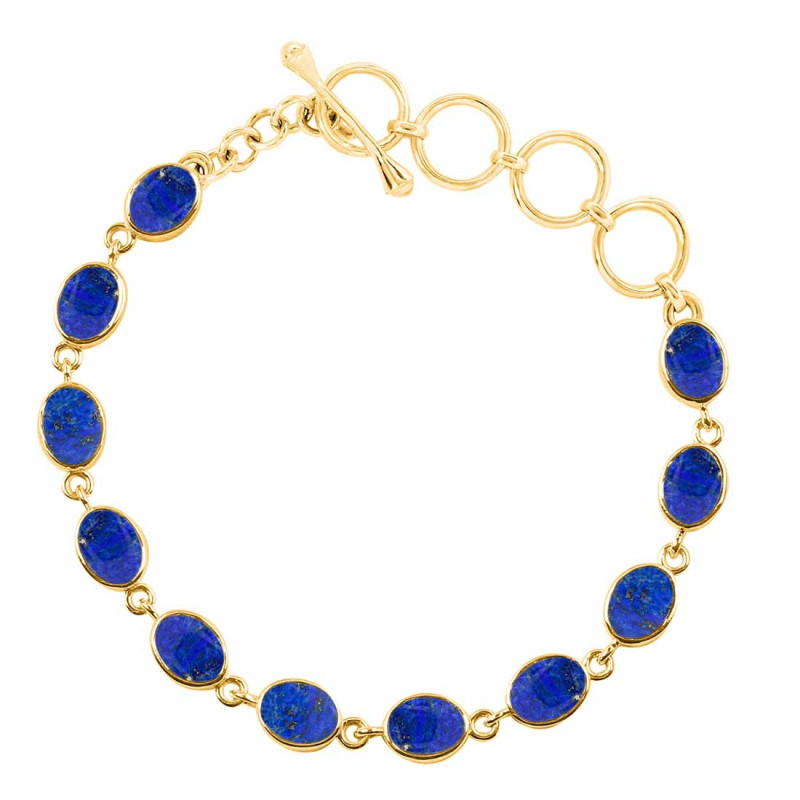 Lapis Bracelet LLP-RDB-114-CAB.