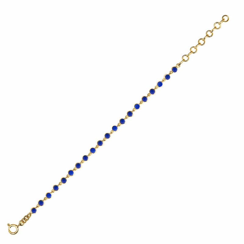 Lapis Bracelet LLP-RDB-116-CAB.