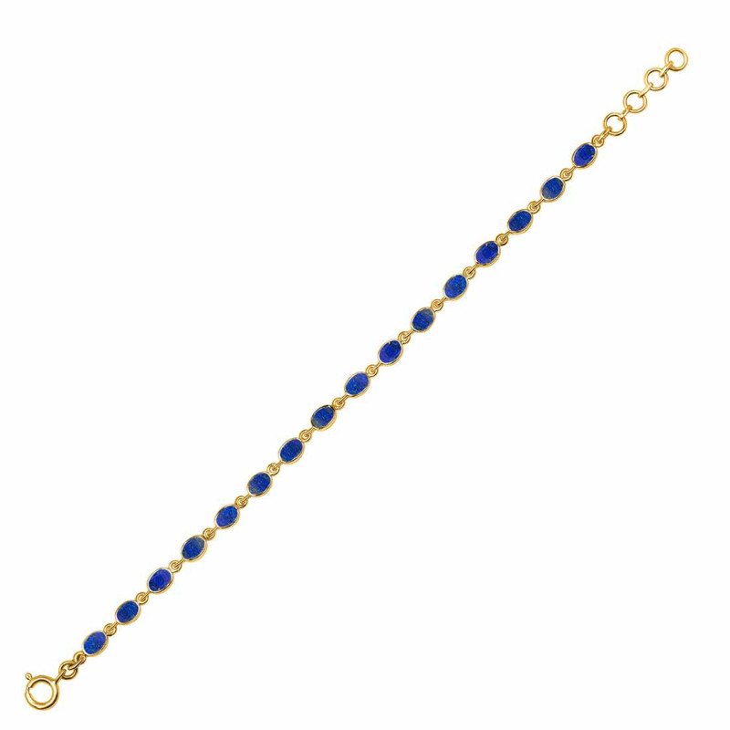 Lapis Bracelet LLP-RDB-117-CAB.